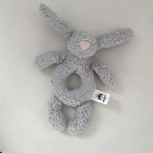 Jellycat Bashful Beige Bunny Ring Rattle